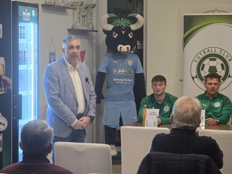 FC Ajka: szuroklói ankétot tartottak Fotó: FC Ajka/Futó Zoltán