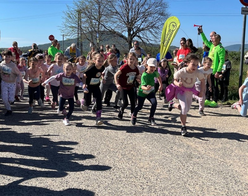 A tréfás kedvűek nyuszi jelmezben, hatalmas fülekkel fejükön szaladtak, akár családostul, kézen fogva a legkisebbeket Fotó: Tóth B. Zsuzsa