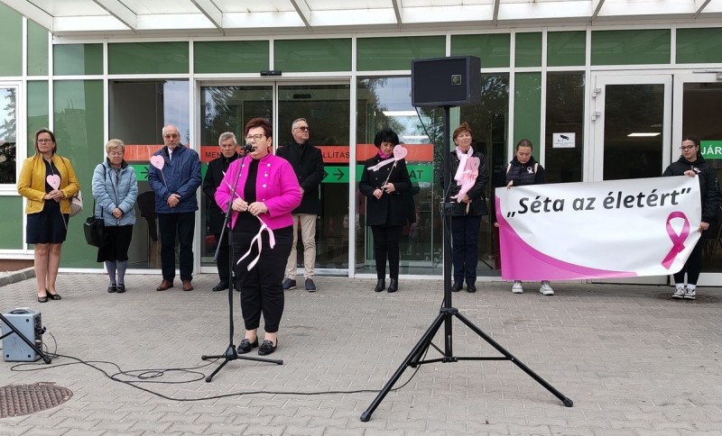 Királyné Gősi Erika főigazgató köszöntötte a megjelenteket Fotó: Gyarmati László