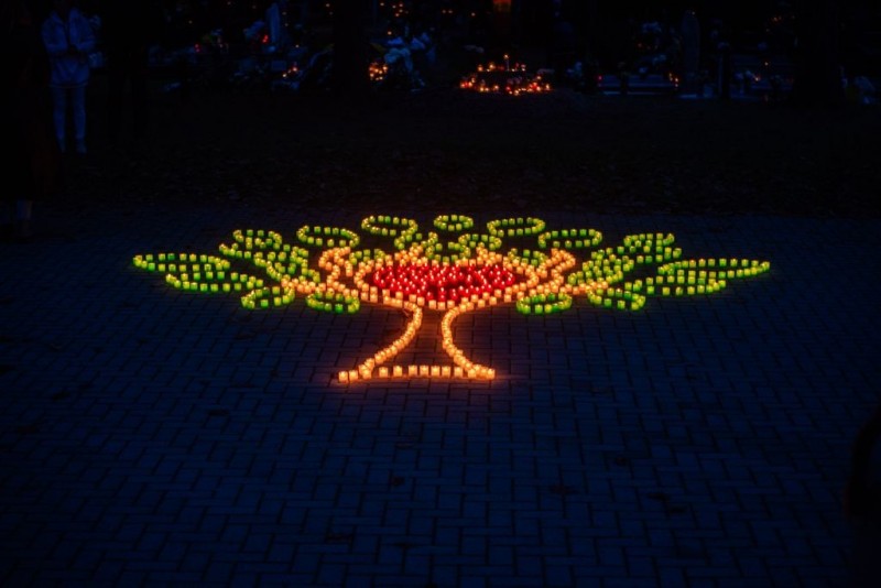 Az emlékezés lángjai Fotók: Gyarmati László