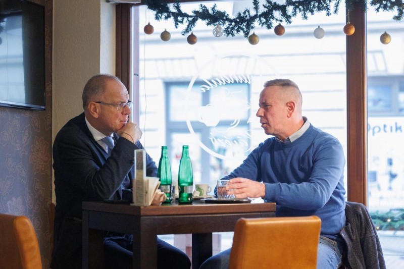 Rig Lajos szerint Navracsics Tibor következetes és emberközpontú munkája hozzájárul a térség fejlődéséhez Fotó: Burger Zsolt 