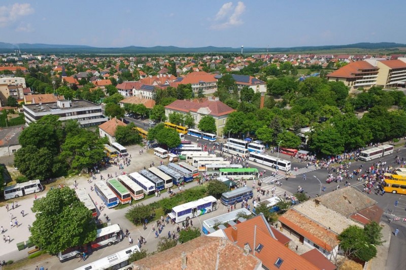 Újra megtelik Ikarusokkal a város Fotó: archív