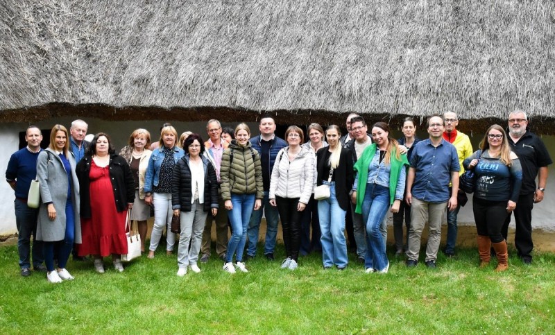 A három vármegye 125 települését érintő területfejlesztési kísérleti programban részt vevő szakemberek ezúttal a a vasvári térségben mérték fel az ott található értékeket, lehetőségeket, igényeket az együttműködés jegyében Fotó: szervezők